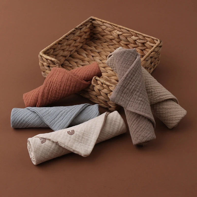Soft Baby Washcloth Set-5 pairs