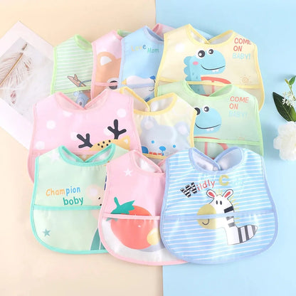 Mess-Free Baby Bib Set