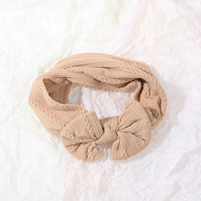 Soft Baby Bow Headbands- 3 piece set