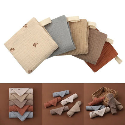 Soft Baby Washcloth Set-5 pairs